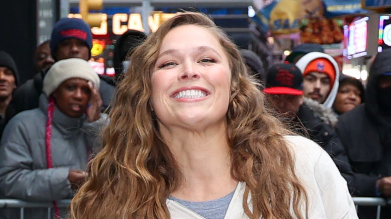 Ronda Rousey smiling