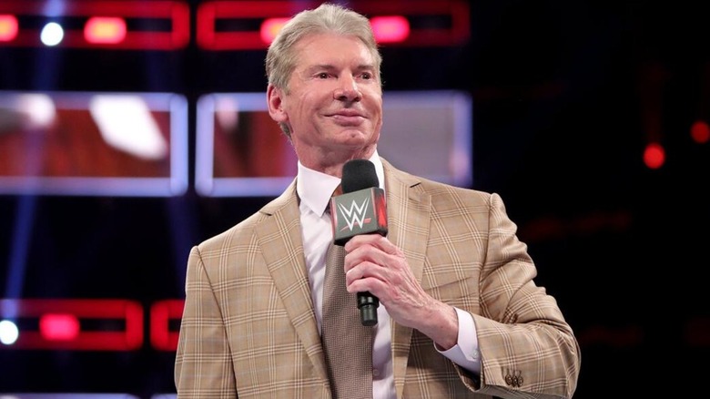 Vince McMahon in the ring