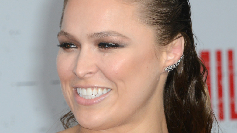 Ronda Rousey smiling