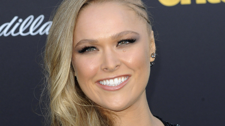 Ronda Rousey smiling