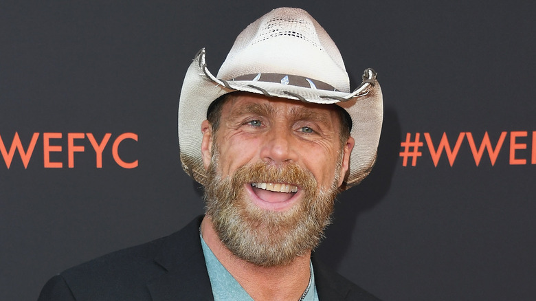 Shawn Michaels grins a grin