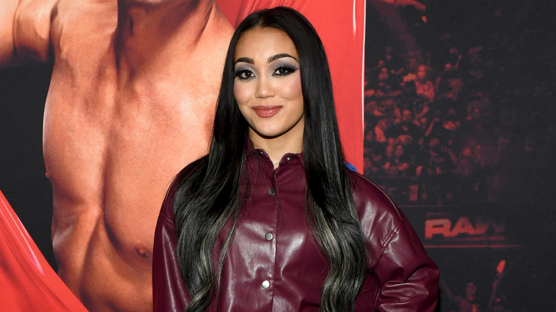 Roxanne Perez attends WWE RAW LIVE ON NETFLIX at Madison Square Garden