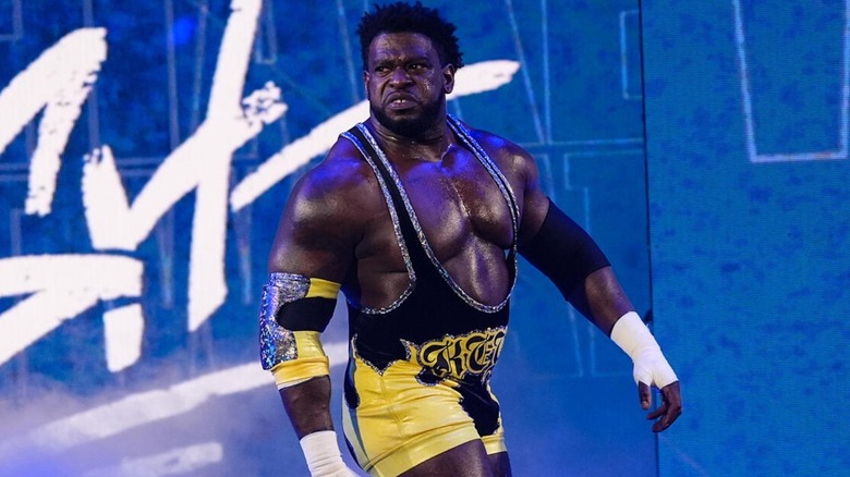 Royce Keys makes his entrance on WWE SmackDown