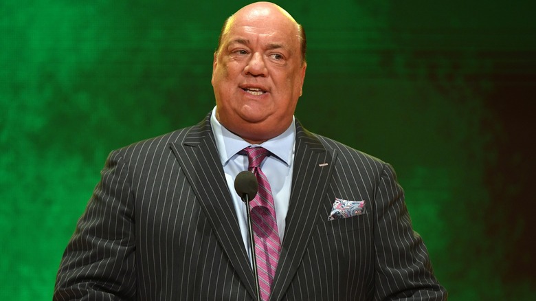 Paul Heyman smiling