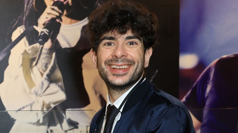 Tony Khan can barely contain his excitement