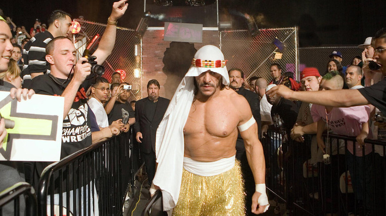Sabu makes an entrance