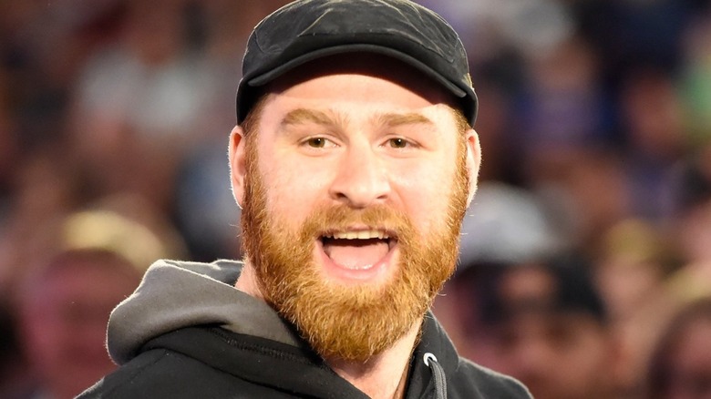 Sami Zayn rocking the newsboy cap