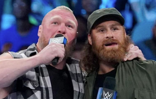 Sami Zayn, Brock Lesnar