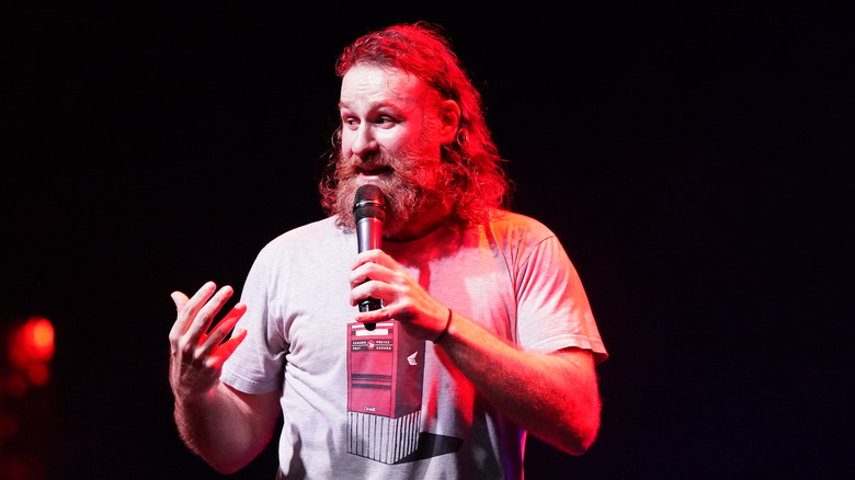 Sami Zayn doing standup