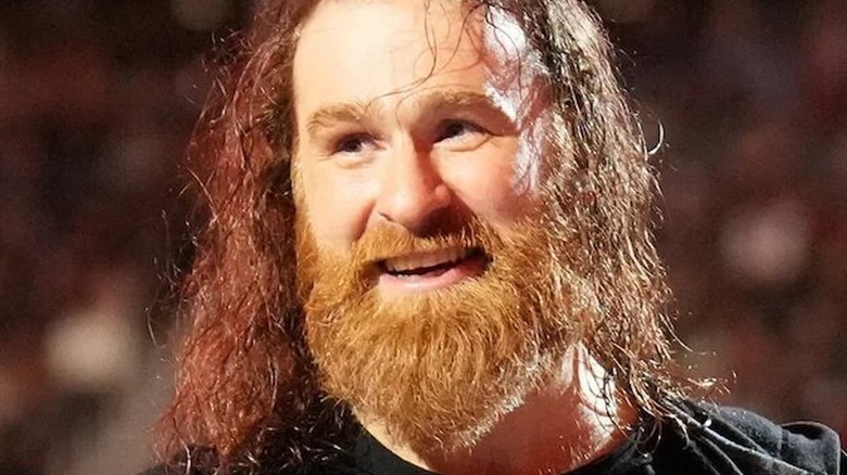 Sami Zayn smiling