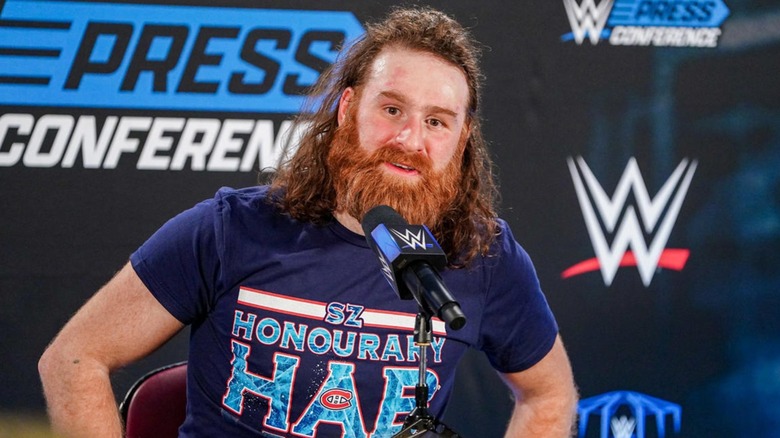 Sami Zayn Speaks To The Wrestling Media 