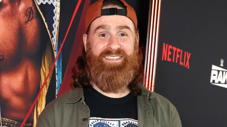 Sami Zayn smiling