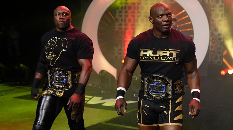 AEW Tag Team Champions The Hurt Syndicate