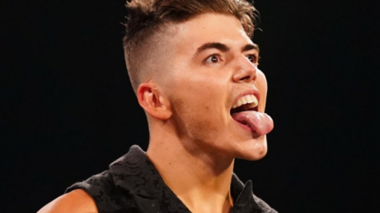 Sammy Guevara tongue out