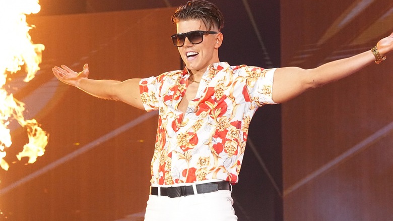 Sammy Guevara makes entrance