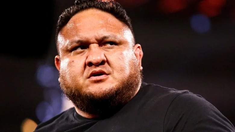Samoa Joe appears on television