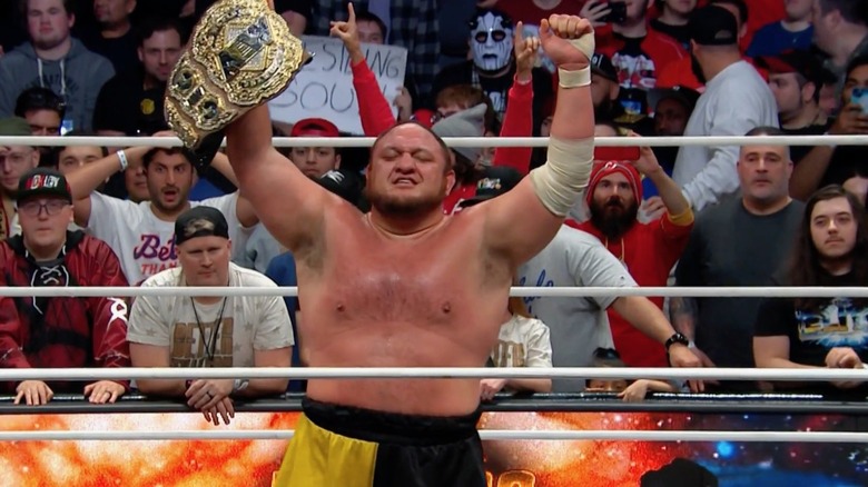 Samoa Joe AEW Worlds End 