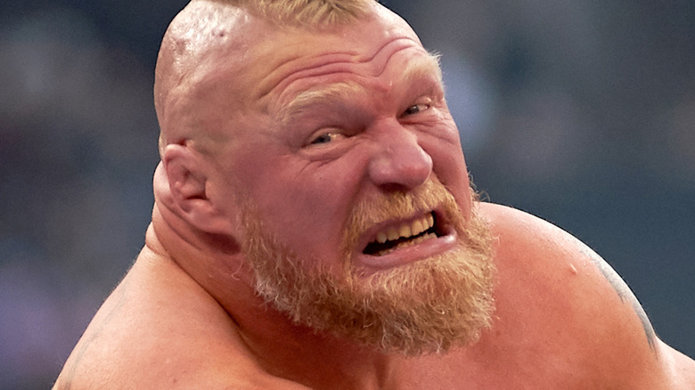 Brock Lesnar wrestling