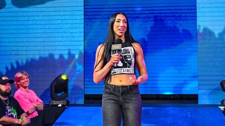 Indi Hartwell speaks