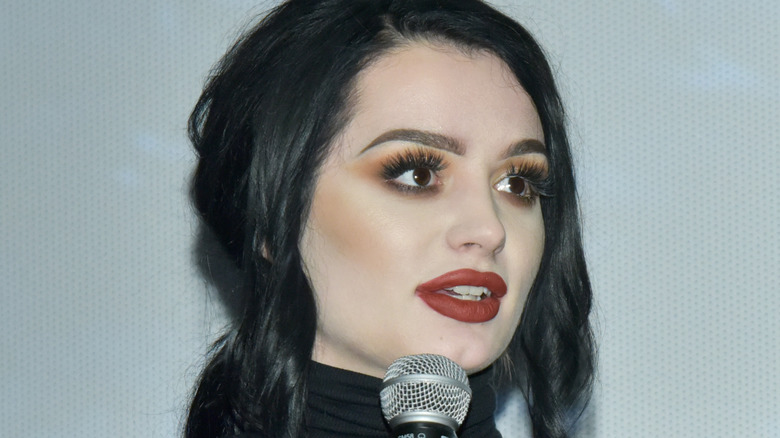Saraya speaking