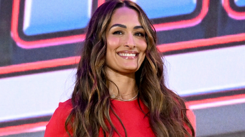 Nikki Bella smiling