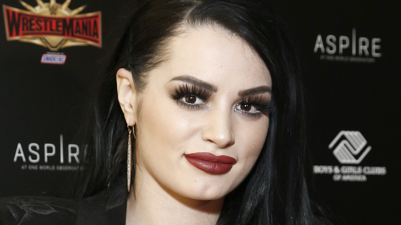 Saraya as Paige in WWE