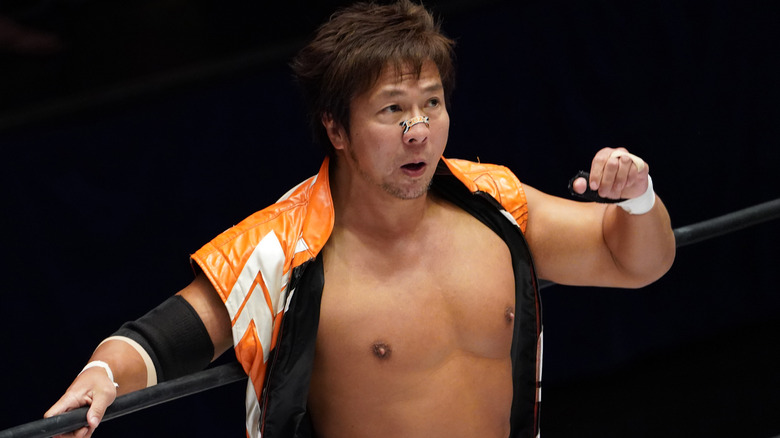 Satoshi Kojima in the ring