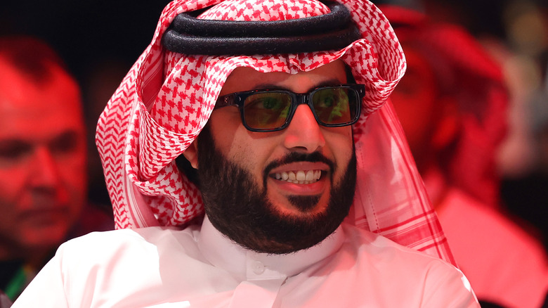 Turki Alalshikh smiling