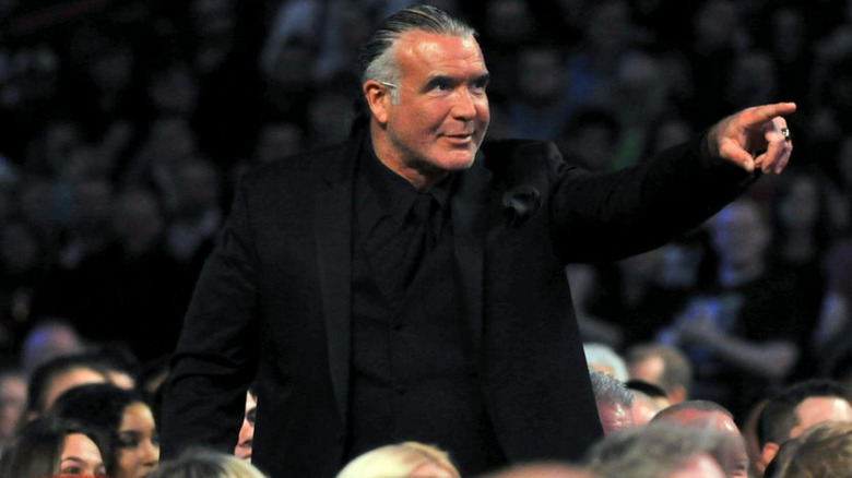 Scott Hall at the HOF Ceremony