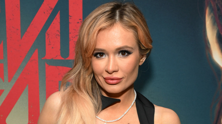 Scarlett Bordeaux on the red carpet