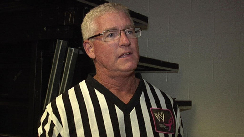 Scott Armstrong during his run as a referee in WWE