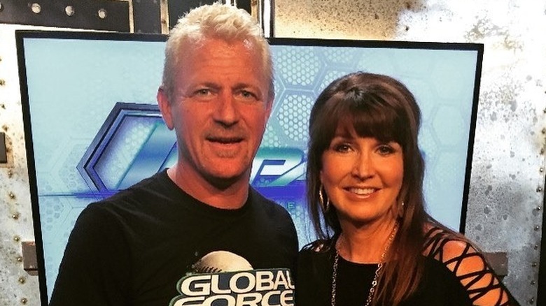 Jeff Jarrett and Dixie Carter in TNA AKA Impact Wrestling