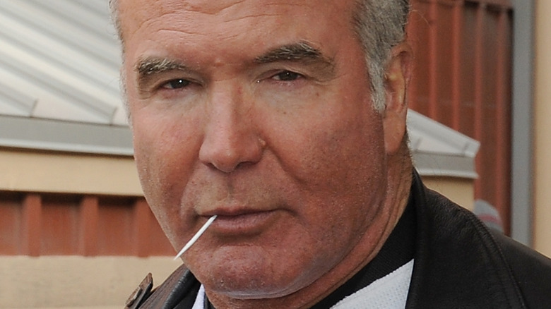 Scott Hall with a toothpick