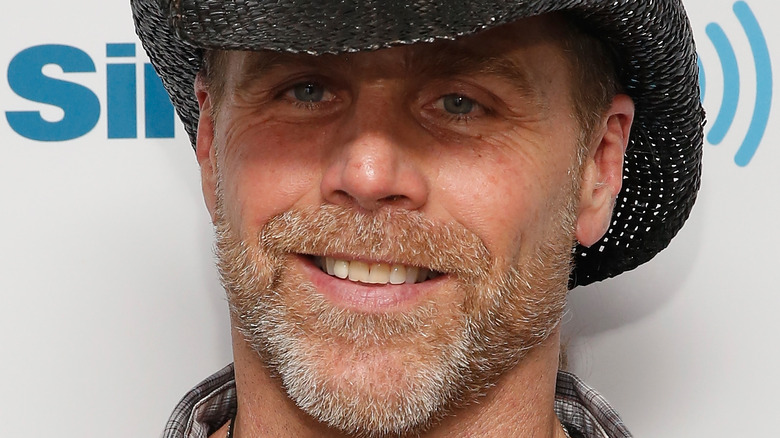 Shawn Michaels smiling