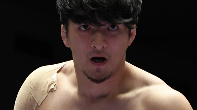 Ren Narita looks surprised