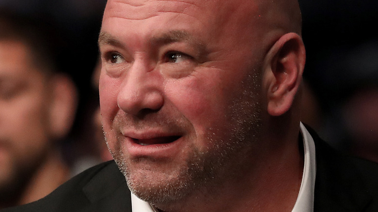 Dana White smiling