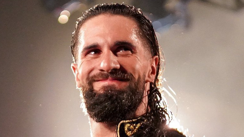 Seth Rollins grinning