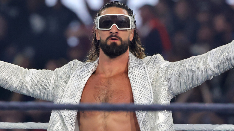 Seth Rollins ahead of his match against Roman Reigns and CM Punk at WrestleMania 41.