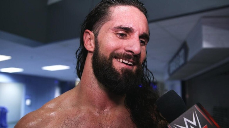 Seth Rollins smiling