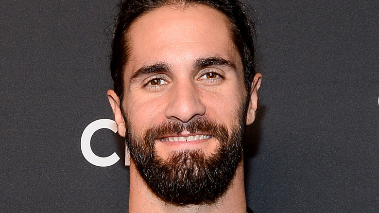 Seth Rollins smiling