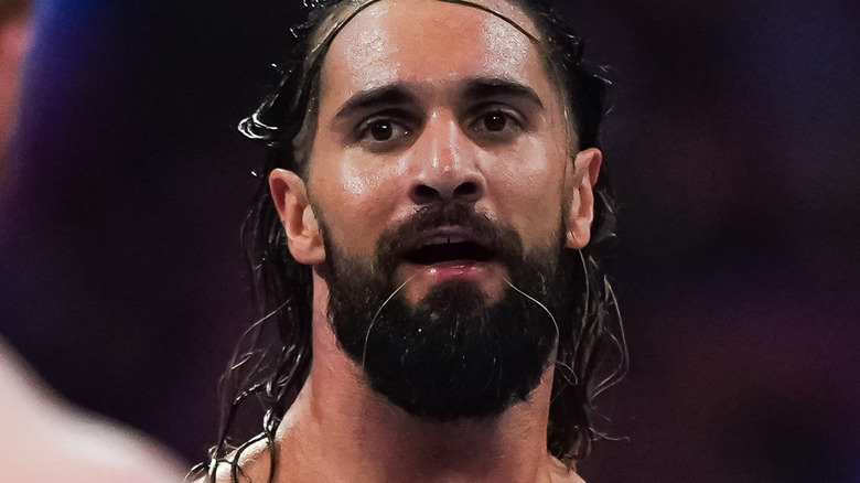 Seth Rollins during the Royal Rumble 2023