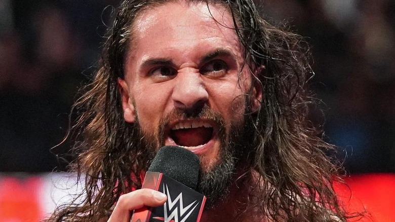 Seth Rollins cuts a fiery promo on "WWE Raw"