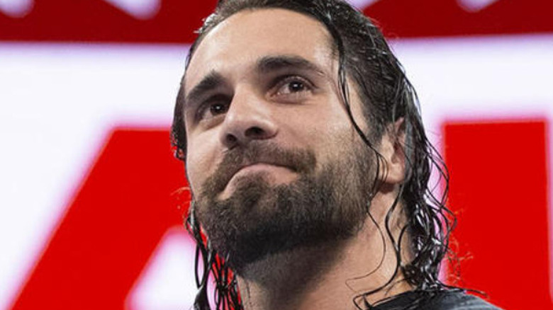 Seth Rollins smiles