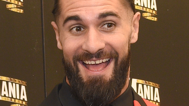 Seth Rollins smiling