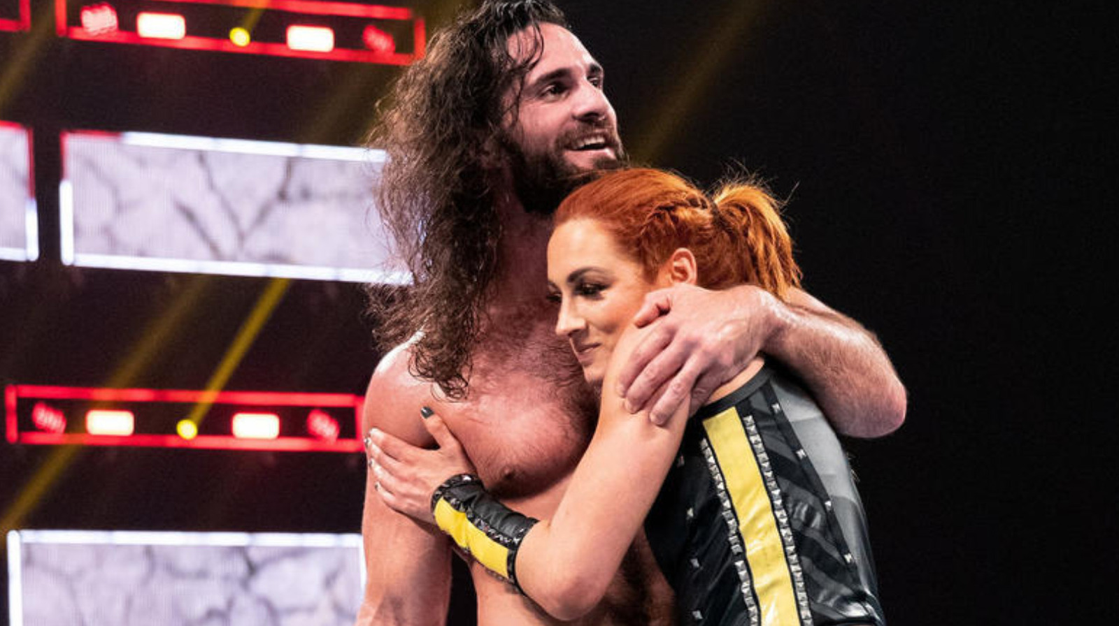 Seth Rollins' wife Becky Lynch