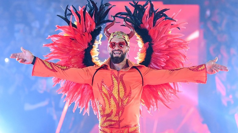 Seth Rollins at Clash at the Castle
