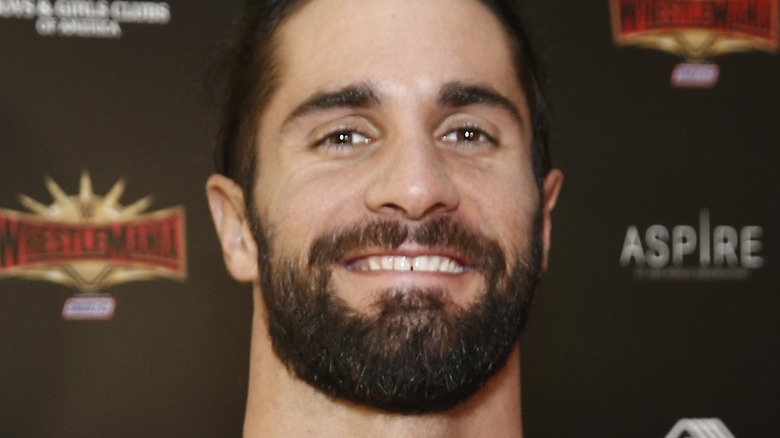 Seth Rollins smiling