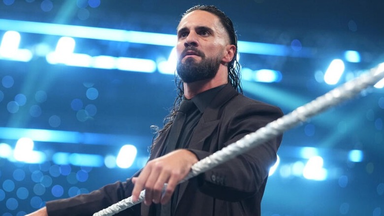 Seth Rollins in the ring