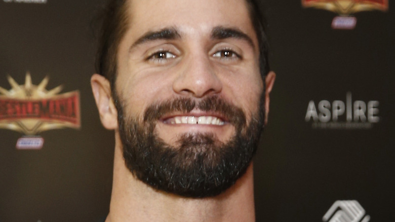 Seth Rollins smiling