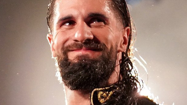 Seth Rollins grinning